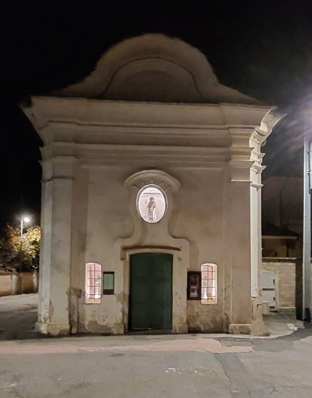 Facciata Cappella San Rocco Piobesi Torinese