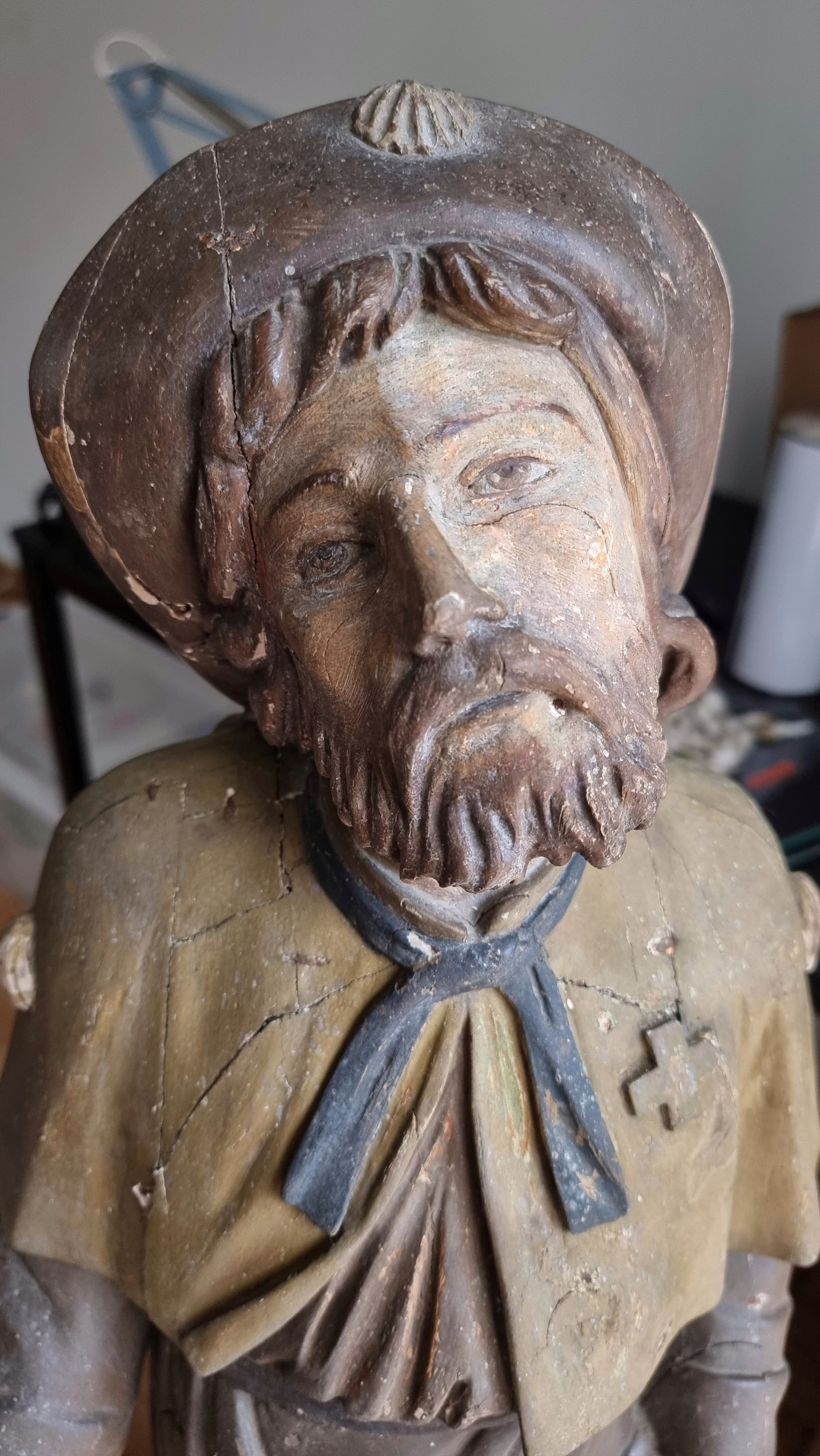 Restauro statuetta di San Rocco — 1 di 18